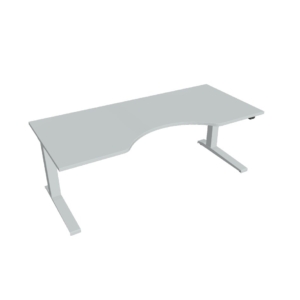 VP3 180 – výškově stavitelný stůl 180 × 80 cm, standardní ovladač Hobis