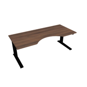 VP3 180 – výškově stavitelný stůl 180 × 80 cm, standardní ovladač Hobis