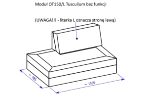 TUSCULLUM – pohovka Morel Meble