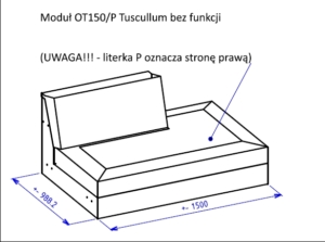 TUSCULLUM – pohovka Morel Meble