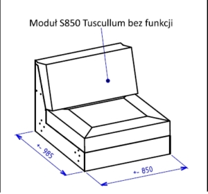 TUSCULLUM – pohovka Morel Meble