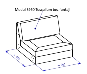 TUSCULLUM – pohovka Morel Meble