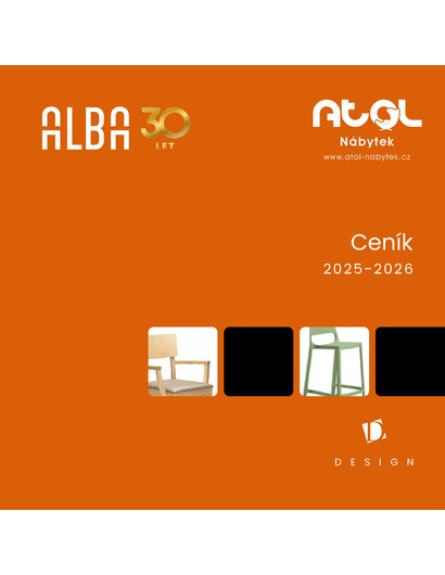 Katalog ALBA DESIGN – židle a křesla DESIGN 2026