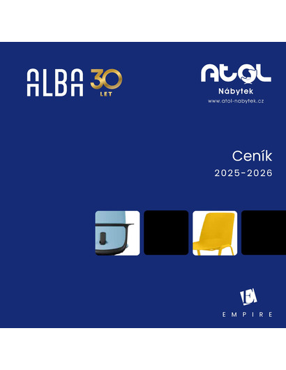 Katalog ALBA EMPIRE – židle a křesla EMPIRE 2026