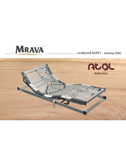 Katalog postelových roštů MRAVA 2026