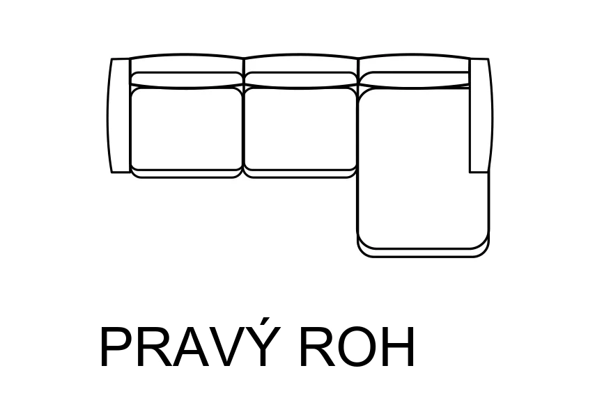sekken-popis-02-uklad-pravy Rohová sedací souprava SEKKEN – schéma pravého uspořádání