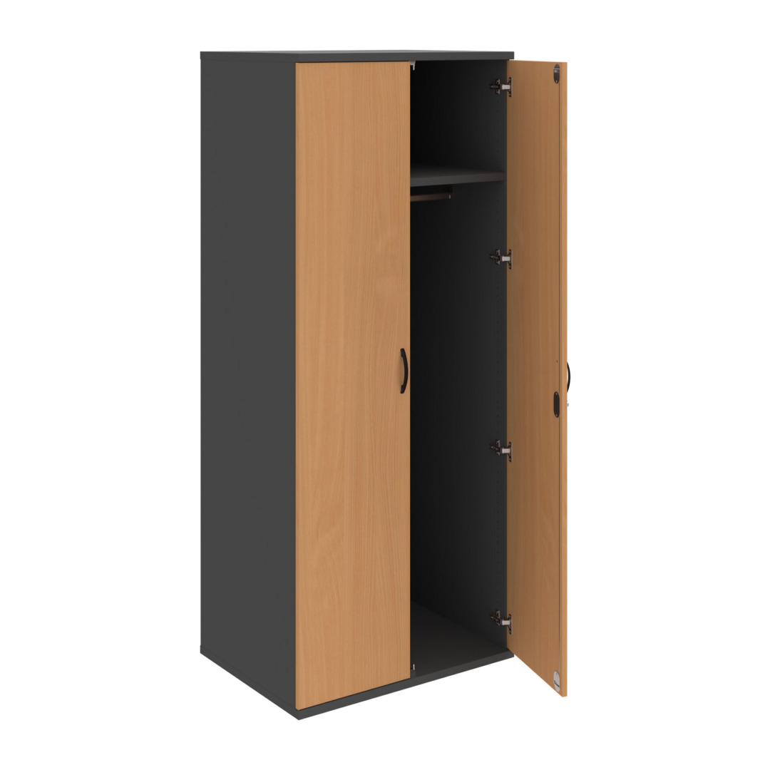 SZR 5 80 61 – Skříň šatní dvéřová 192 × 80 cm, hl. 60 cm Hobis SZR 5 80 61 – Skříň šatní dvéřová 192 × 80 cm, hl. 60 cm Hobis