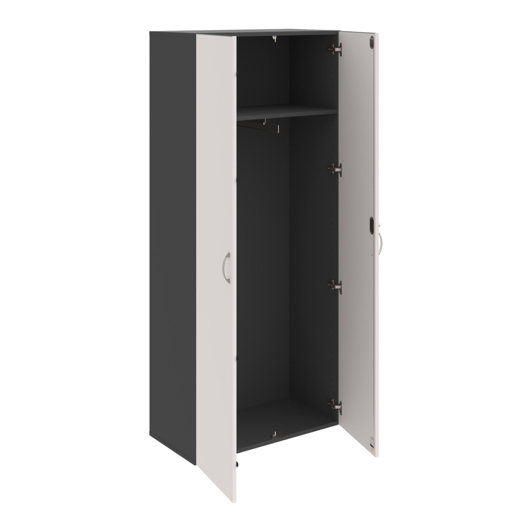DZR 5 80 01 – Skříň šatní dvéřová 185 × 80 cm Hobis DZR 5 80 01 – Skříň šatní dvéřová 185 × 80 cm Hobis
