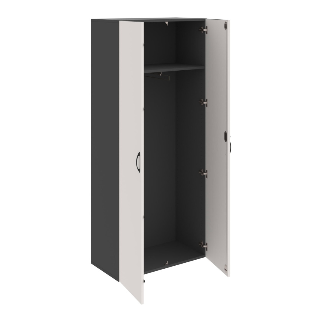 DZR 5 80 01 – Skříň šatní dvéřová 185 × 80 cm Hobis DZR 5 80 01 – Skříň šatní dvéřová 185 × 80 cm Hobis