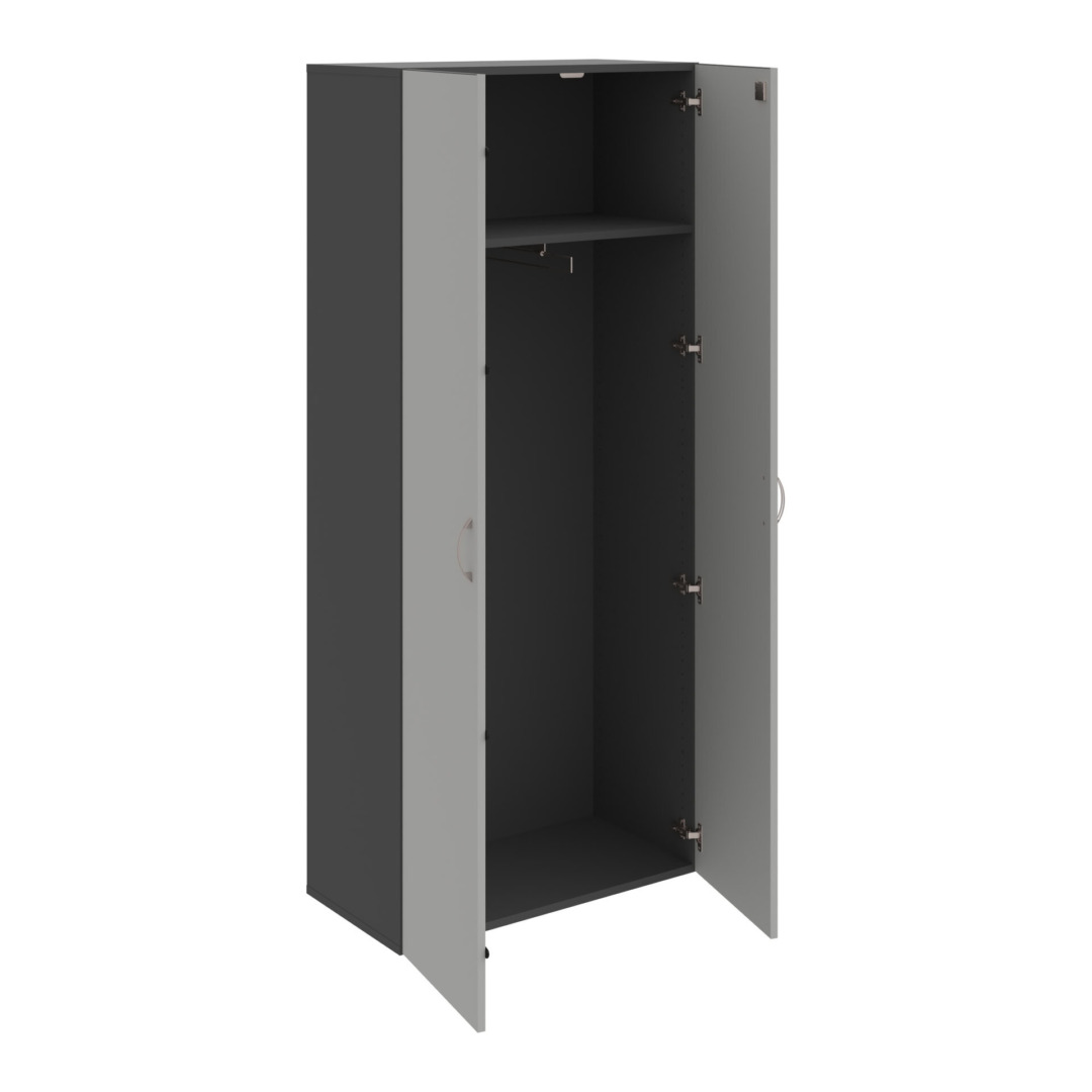 DZ 5 80 01 – Skříň šatní dvéřová 185 × 80 cm Hobis