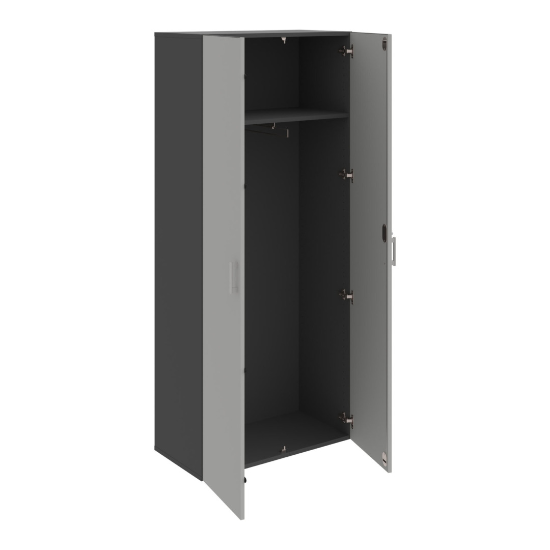DZR 5 80 01 – Skříň šatní dvéřová 185 × 80 cm Hobis DZR 5 80 01 – Skříň šatní dvéřová 185 × 80 cm Hobis