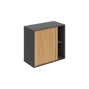 DZ 2 80 03 L – Skříň polic rolet levá 74 × 80 cm Hobis