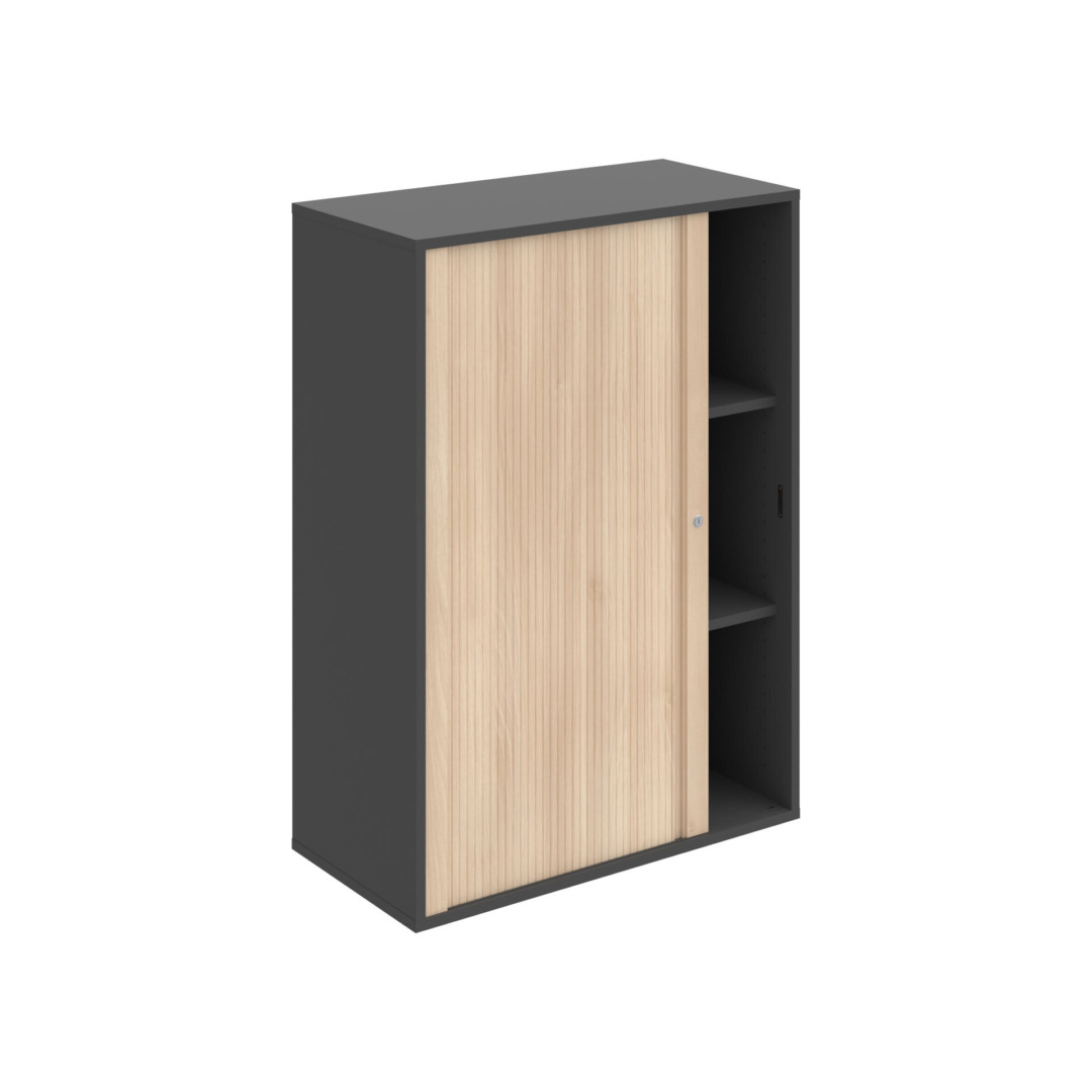DZ 3 80 07 L – Skříň polic rolet levá 111 × 80 cm Hobis
