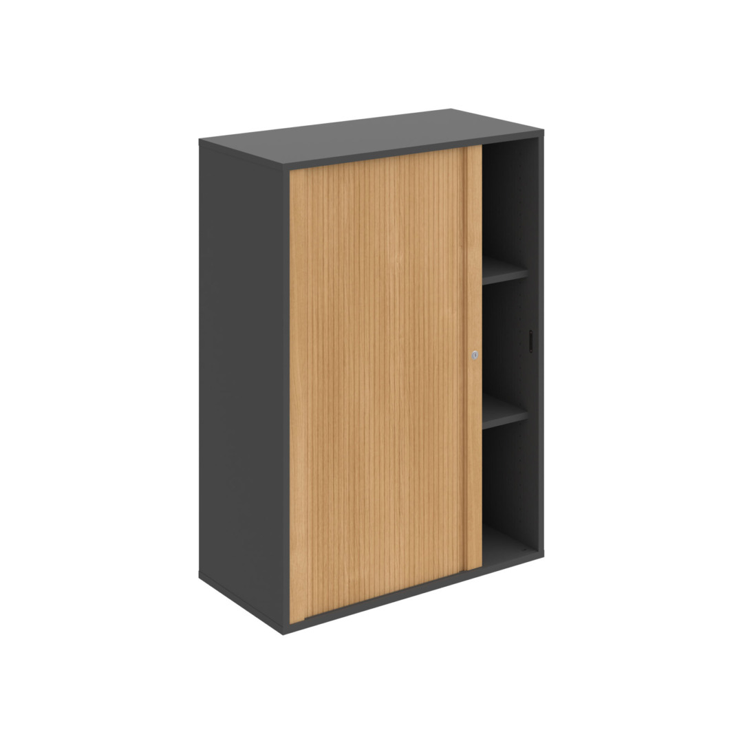 DZ 3 80 07 L – Skříň polic rolet levá 111 × 80 cm Hobis