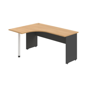 GE 60 P – Stůl ergo pravý 160 × 120 cm Hobis