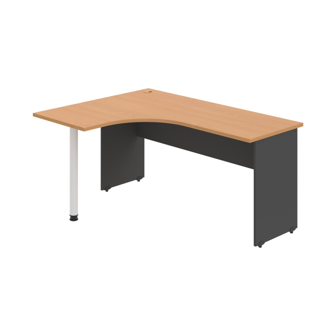 GE 60 P – Stůl ergo pravý 160 × 120 cm Hobis
