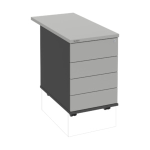 K 34 C PTO P 80 – Kontejner, 4 zásuvky, cent. zamykání, bezúchytkové otevírání, léta podél, hl. 80 cm Hobis K 34 C PTO P 80 – Kontejner, 4 zásuvky, cent. zamykání, bezúchytkové otevírání, léta podél, hl. 80 cm Hobis