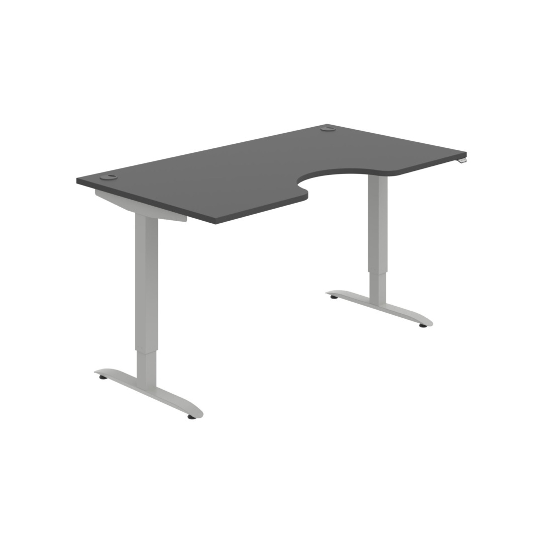 MSE 2 1600 – výškově stavitelný stůl 160 × 90 cm, standardní ovladač Hobis