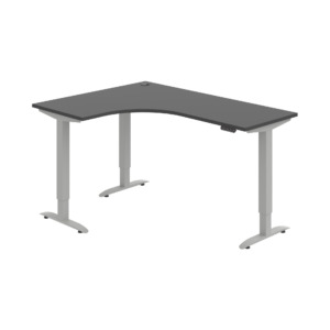 MST 2M 60 P – rohový výškově stavitelný stůl 160 × 120 cm, paměťový ovladač Hobis MST 2M 60 P – rohový výškově stavitelný stůl 160 × 120 cm, paměťový ovladač Hobis