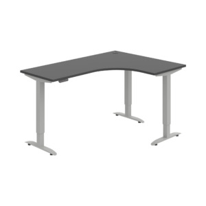 MST 2M 60 L – rohový výškově stavitelný stůl 160 × 120 cm, paměťový ovladač Hobis MST 2M 60 L – rohový výškově stavitelný stůl 160 × 120 cm, paměťový ovladač Hobis