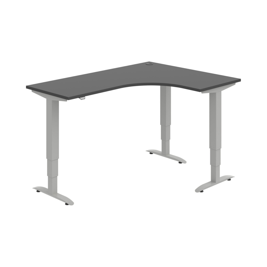 MST 3 60 L – rohový výškově stavitelný stůl 160 × 120 cm, standardní ovladač Hobis MST 3 60 L – rohový výškově stavitelný stůl 160 × 120 cm, standardní ovladač Hobis