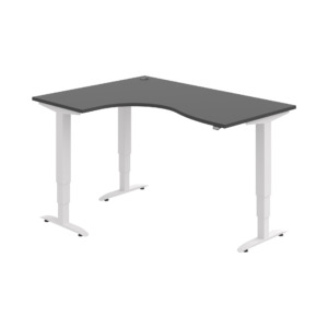 MST 3 2005 P – rohový výškově stavitelný stůl 160 × 120 cm, standardní ovladač Hobis MST 3 2005 P – rohový výškově stavitelný stůl 160 × 120 cm, standardní ovladač Hobis