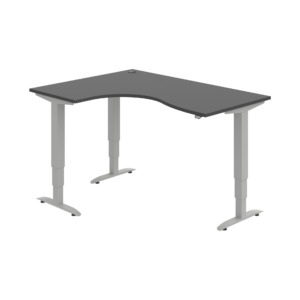 MST 3 2005 P – rohový výškově stavitelný stůl 160 × 120 cm, standardní ovladač Hobis MST 3 2005 P – rohový výškově stavitelný stůl 160 × 120 cm, standardní ovladač Hobis
