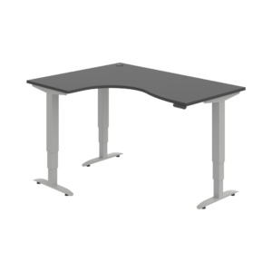 MST 3M 2005 P – rohový výškově stavitelný stůl 160 × 120 cm, paměťový ovladač Hobis MST 3M 2005 P – rohový výškově stavitelný stůl 160 × 120 cm, paměťový ovladač Hobis