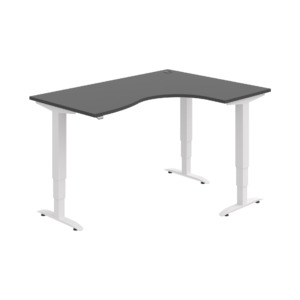 MST 3 2005 L – rohový výškově stavitelný stůl 160 × 120 cm, standardní ovladač Hobis MST 3 2005 L – rohový výškově stavitelný stůl 160 × 120 cm, standardní ovladač Hobis