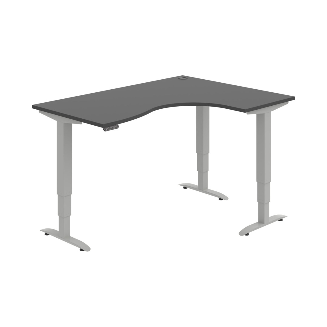 MST 3M 2005 L – rohový výškově stavitelný stůl 160 × 120 cm, paměťový ovladač Hobis MST 3M 2005 L – rohový výškově stavitelný stůl 160 × 120 cm, paměťový ovladač Hobis