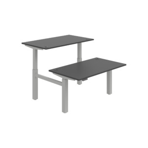 MSD 2M 1400 – výškově stavitelný stůl 140 × 168 cm, paměťový ovladač Hobis