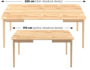 ST57 – jídelní stůl Stima ST57 – jídelní stůl Stima