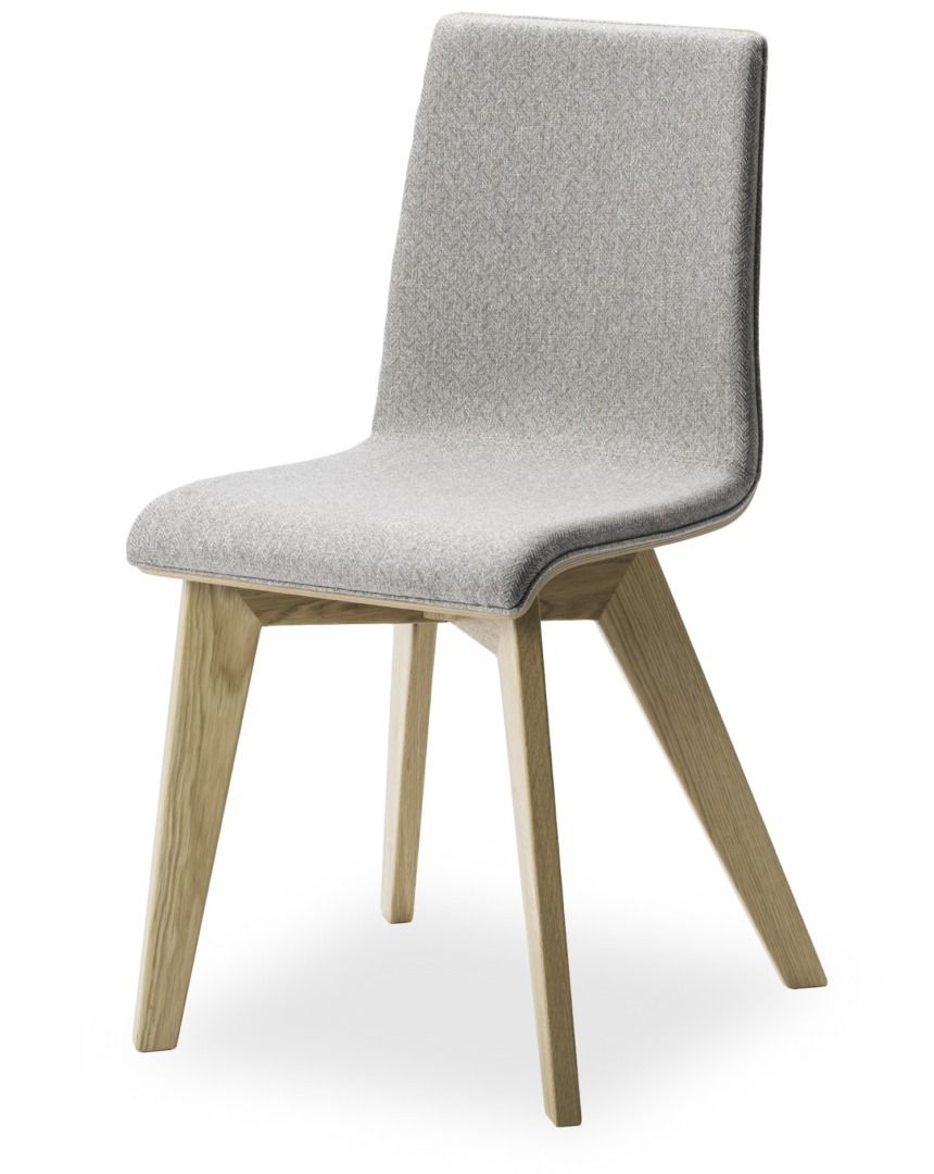 MIRKA – designová židle s čalouněným sedákem Mi-ko MIRKA – designová židle s čalouněným sedákem Mi-ko