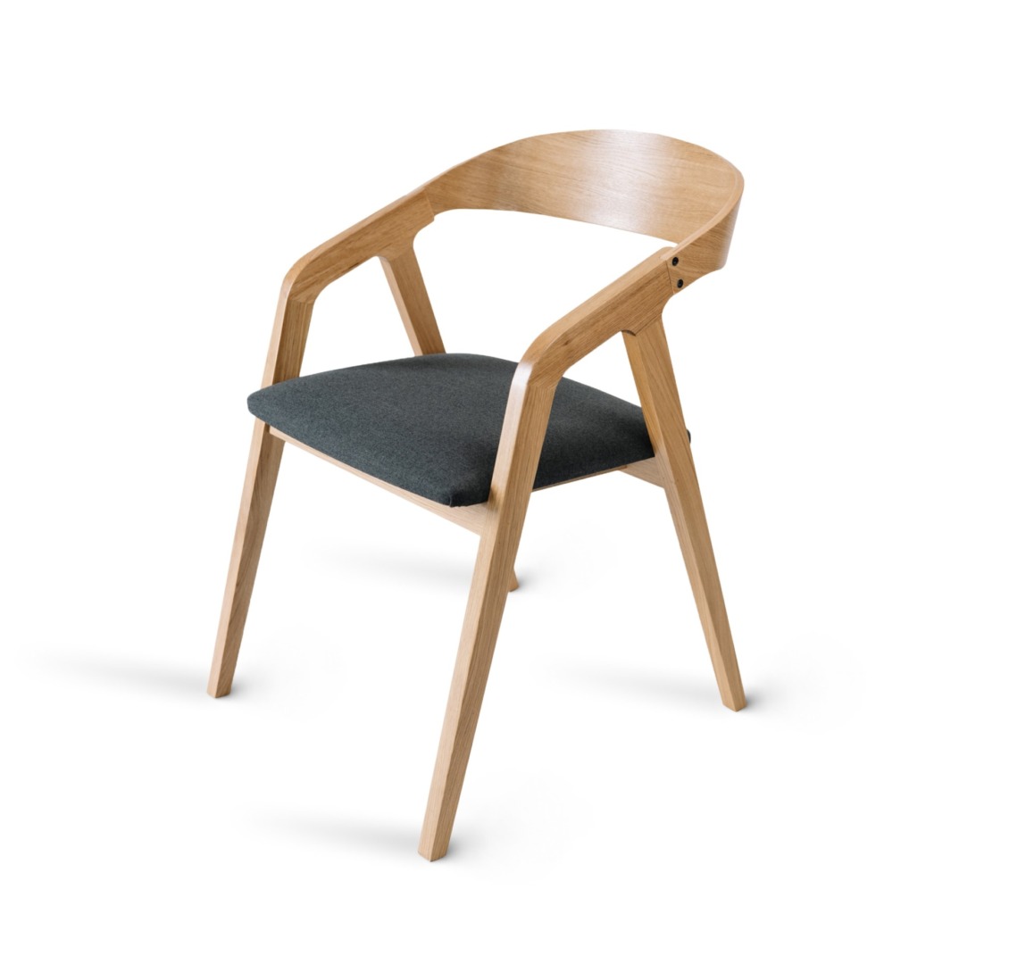 FRAME DUB – čalouněná židle s područkami Mi-ko FRAME DUB – čalouněná židle s područkami Mi-ko